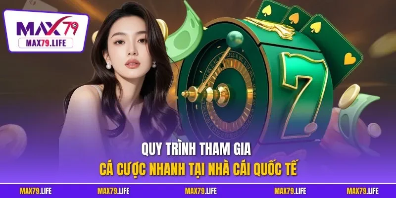 Quy trình tham gia cá cược nhanh tại nhà cái quốc tế